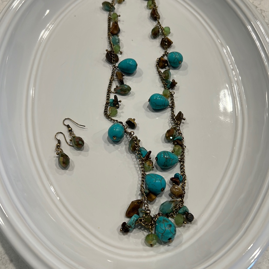 Thirty One Gifts NecklaceEarring Set 25$